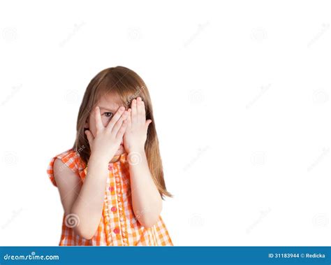 een klein meisje stock foto afbeelding bestaande uit spel