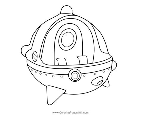 gup  octonauts coloring pages