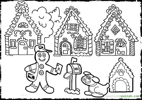 gingerbread house coloring pages  print coloring home