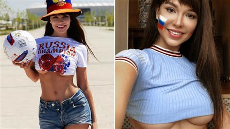 Russia’s New Hottest Football Fan And She’s Not A Porn