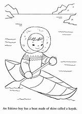 Alaska Coloring Pages Kayak Children Other Argentina Welt Inuit Mexico Map Winter Lands Hawaii Getcolorings Eskimo Kids Color Peru Popular sketch template