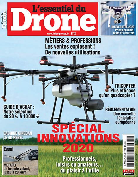 lessentiel du drone janvierfevriermars      magazines french
