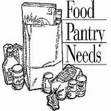 Food Pantry Canned Items Chili Meats Tuna Stew sketch template