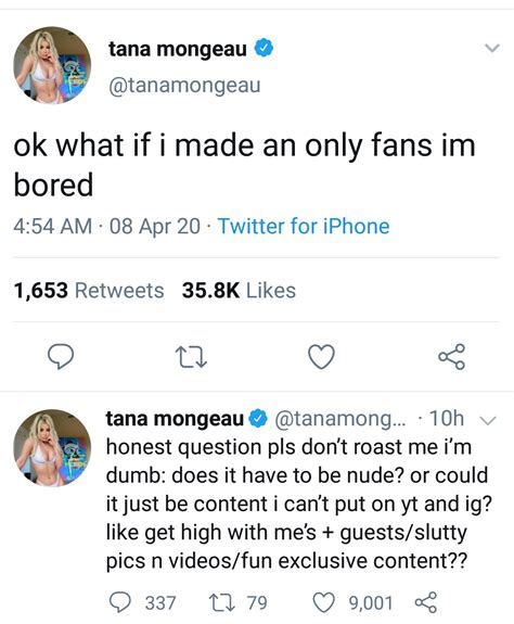 Hot Tana Mongeau Is Coming To Onlyfans Dankanator