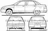 Lada Blueprintbox Lwb sketch template