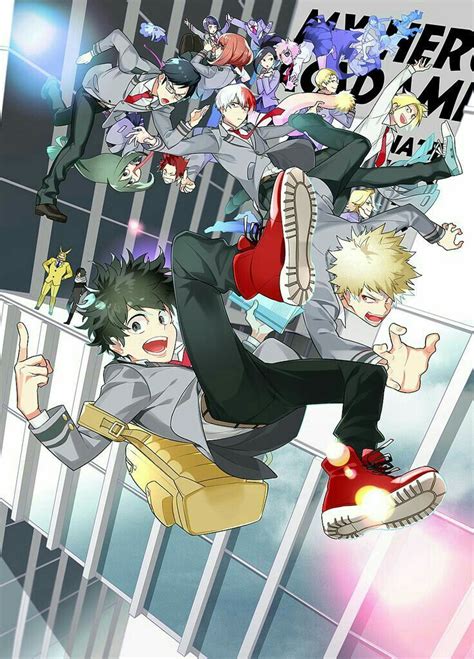 My Hero Academia Characters Class 1 A Falling Building