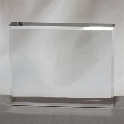 Clear Acrylic Block Award Rectangle With Bevels