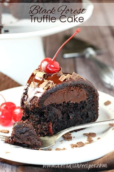 black forest truffle cake let s dish recipes