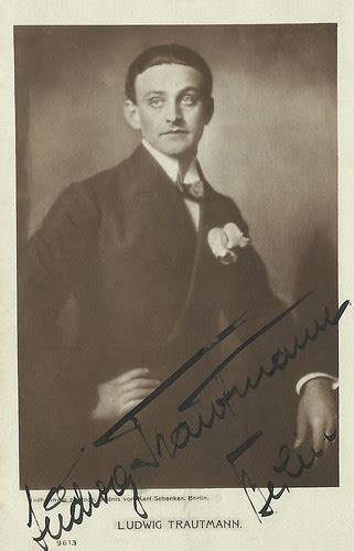 European Film Star Postcards Ludwig Trautmann