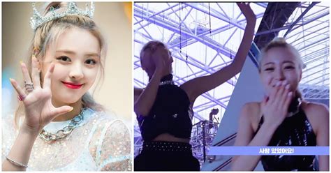 Itzy S Yuna Received A Big Surprise After Realizing She Had An Audience
