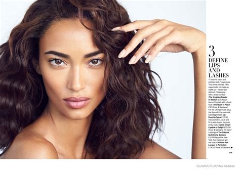 Anais Mali Wears The Bare Makeup Look For Glamour Uk By