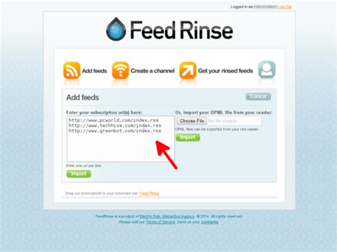 filter rss feeds   sms alerts  ifttt  feed rinse