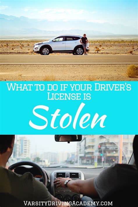 what to do if your drivers license is stolen varsity