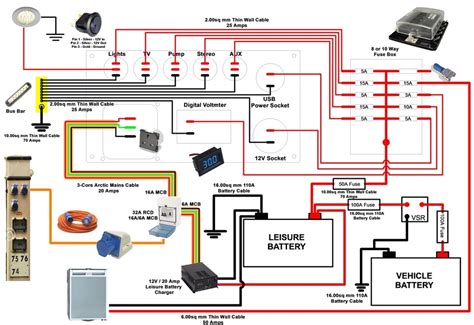 wiring diagram  campervan