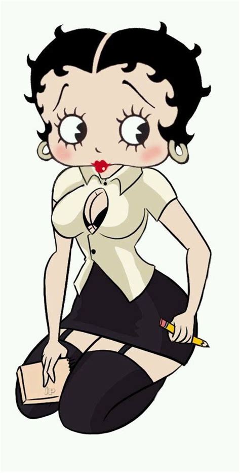 Jot It Down Betty Boop Cartoon Betty Boop Pictures