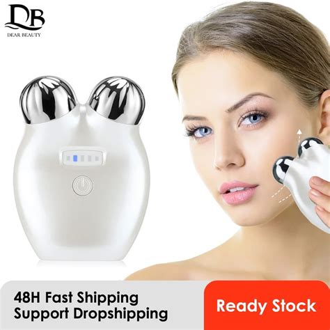 Microcurrent Face Roller Massager Face Lifting Machine 3d Facial