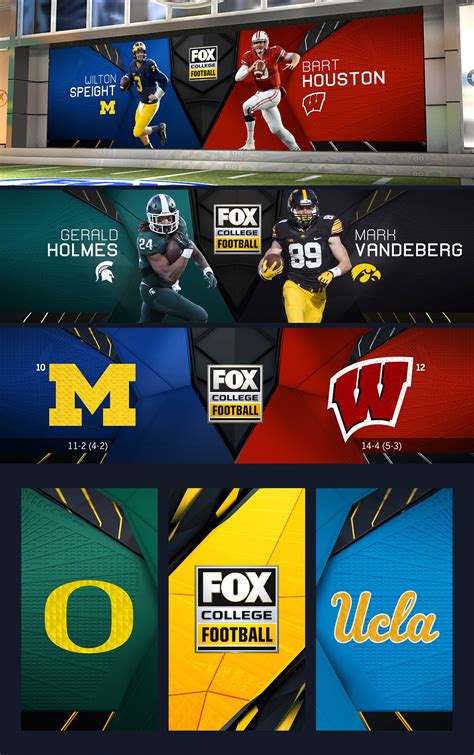 drive  challenged  designing  graphic package  fox sports college