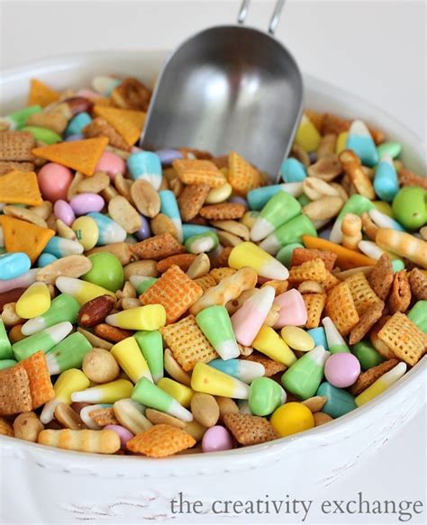 sweet  salty spring snack mix