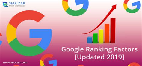 google ranking factors updated