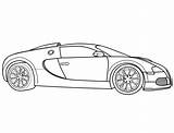 Bugatti Veyron Coloringonly Colorironline sketch template