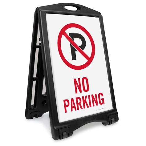 temporary  parking signs  shipping