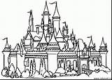 Castle Coloring Haunted Pages Getcolorings Sand sketch template