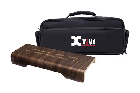 Xvive F4 B4 Maple Hardwood Pedalboard With Case