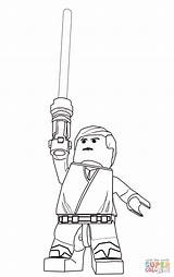 Luke Skywalker Coloring Pages Color Print sketch template