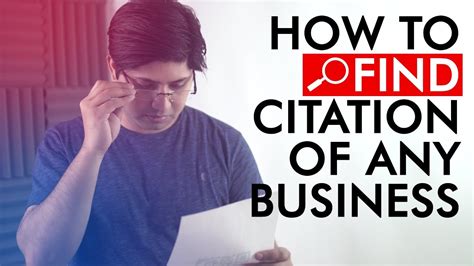 find citation   business citations  youtube youtube