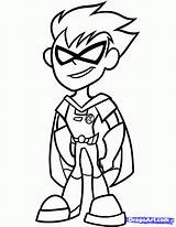 Coloring Teen Pages Titans Go Titan Popular sketch template