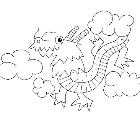 chinese dragon coloring page coloringcrewcom