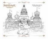 Nutcracker Coloring Casle Clara Takes Printable Pages Ginger Mother Philip sketch template