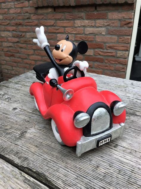 disney walt statue mickey mouse driving  car catawiki