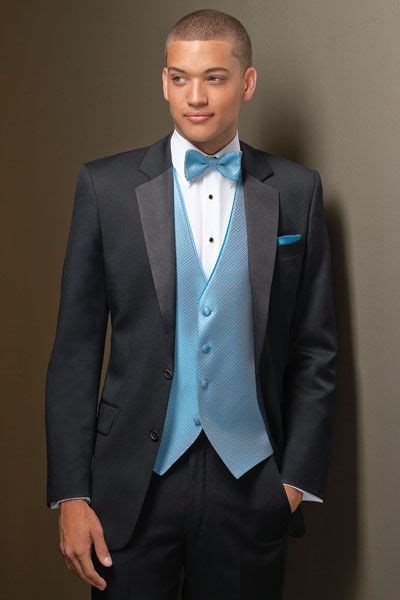 prom suit  light blue vest  catalog  tuxedo formal wear mens suit styles