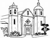 Iglesia Arquitectura Edificios sketch template