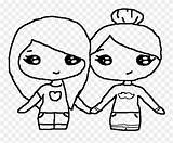 Bff Coloring Pinclipart sketch template