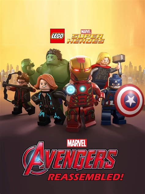 lego marvel super heroes avengers reassembled  posters