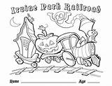 Coloring Train Pages Railroad Park Crossing Thomas Pdf Halloween Irvine Getcolorings Getdrawings Easter Christmas Children Pumpkin Color Printable Bounce Moon sketch template