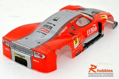 lotus analog painted rc car body  rear spoiler red rcms review