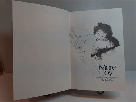 more joy sex book 1974 free shipping etsy