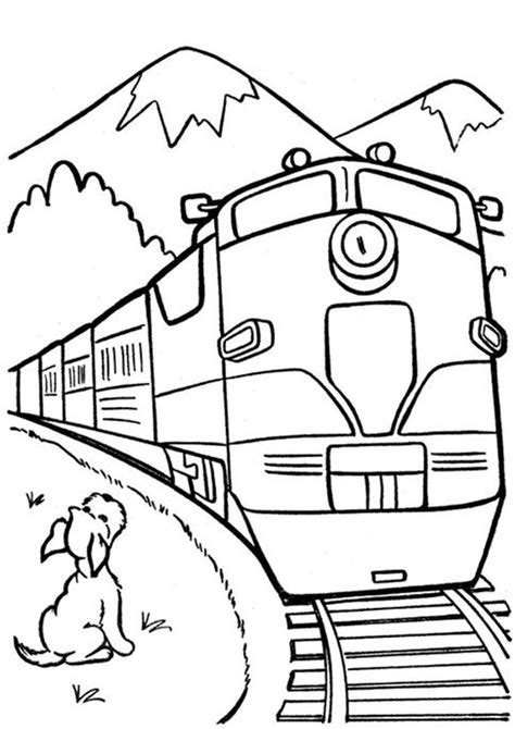 coloring pages trucks  trains warehouse  ideas