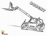 Bobcat Jcb Tractors Forklift Csx Macho Traktor Malvorlagen Lkw Bagger Bruder Digger Luxus sketch template