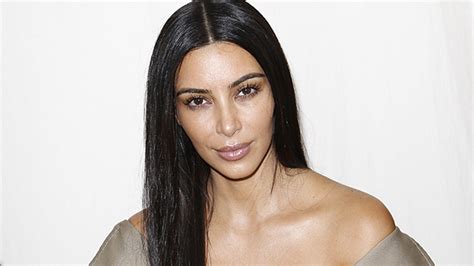 kim kardashian goes makeup free while modeling new skims collection