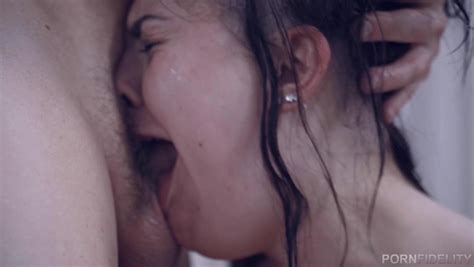 hardcore throat fuck action with cum swallowing emo whore