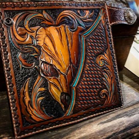 guy   awesome hand tooled leather wallets  billfolds ftw gallery ebaums world