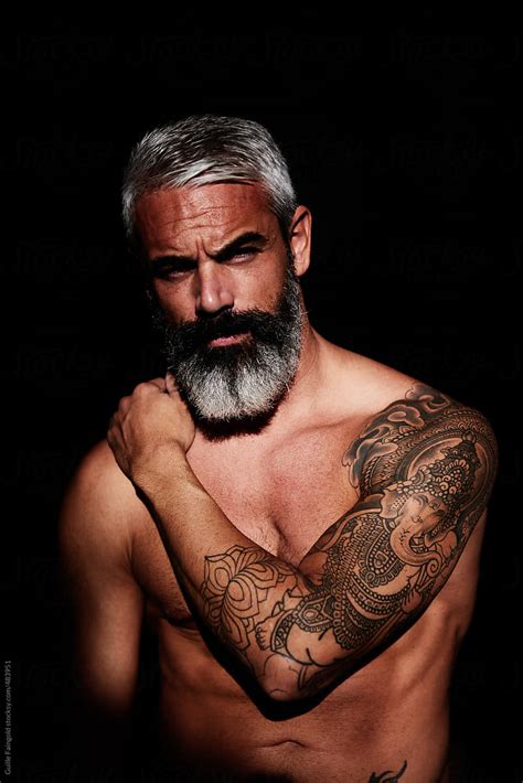 Brutal Mature Man With Tattooed Arm By Guille Faingold Tattoo Torso