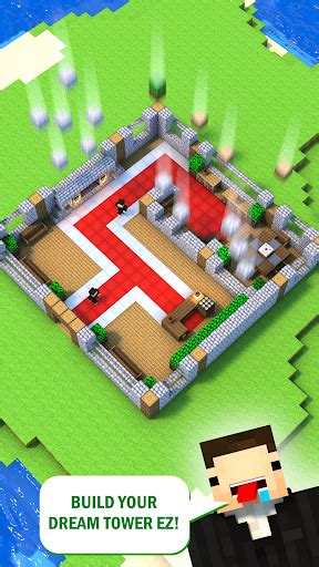 tower craft  idle block building game mod  shopping  apk  android