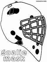 Hockey Mask Template sketch template