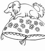 Coloring Pillow Pages Popular Coloringtop sketch template