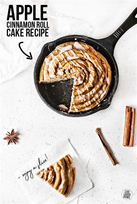 Cinnamon Roll Cake Recipe Apple Flavored Live Laugh Rowe